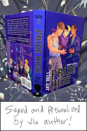 Pride High Book 5 blue signed hardback